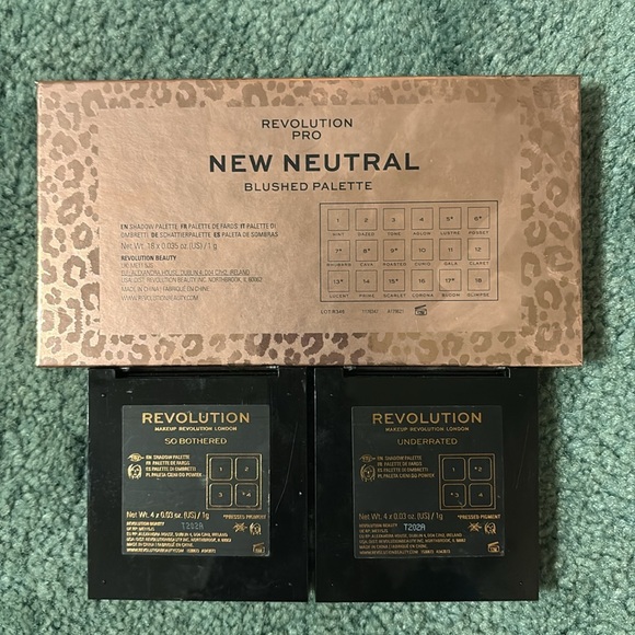 Revolution Beauty London 3 sets of eyeshadow palettes. - Picture 3 of 3
